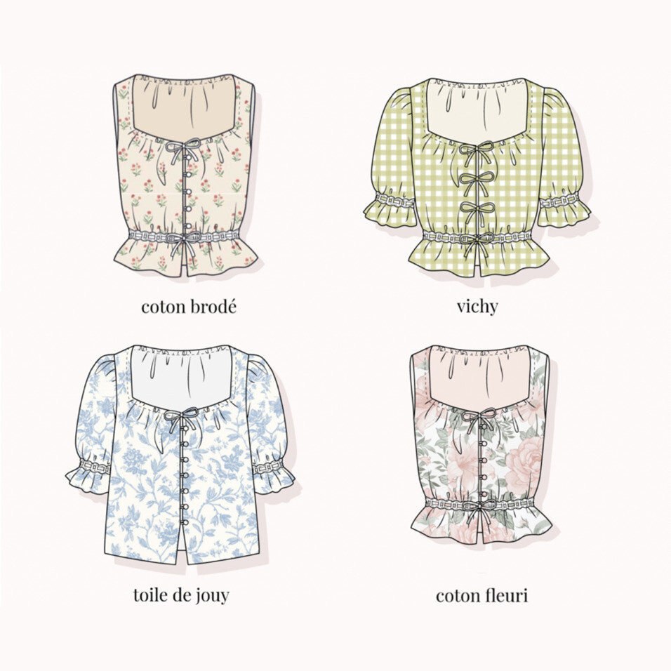 La blouse Olympe