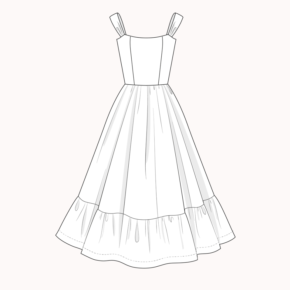 Robe, haut et jupe Antoinette